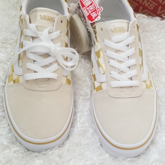 NWT Last One! Vans Leather Suede Checkered Board - Picture 3 of 6